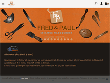 Tablet Screenshot of fredetpaul.com